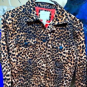 Leopard forever 21 jacket